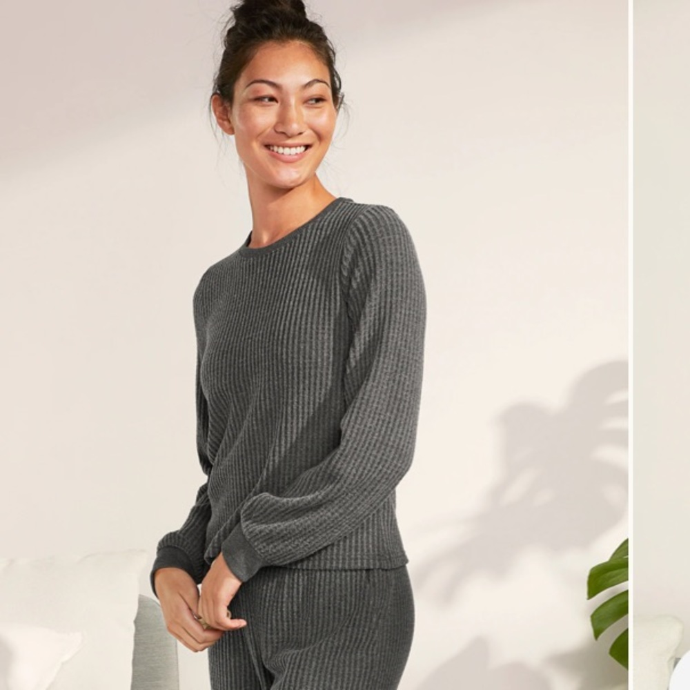UpWest Cozy Waffle Long Sleeve Shirt